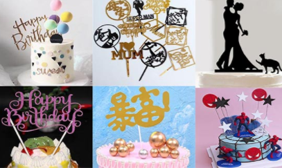 激光雕刻蛋糕插排，為您記錄每一個重要時刻