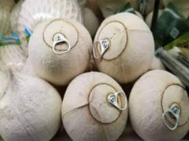 激光切割椰子，輕松喝到甜美新鮮的椰汁